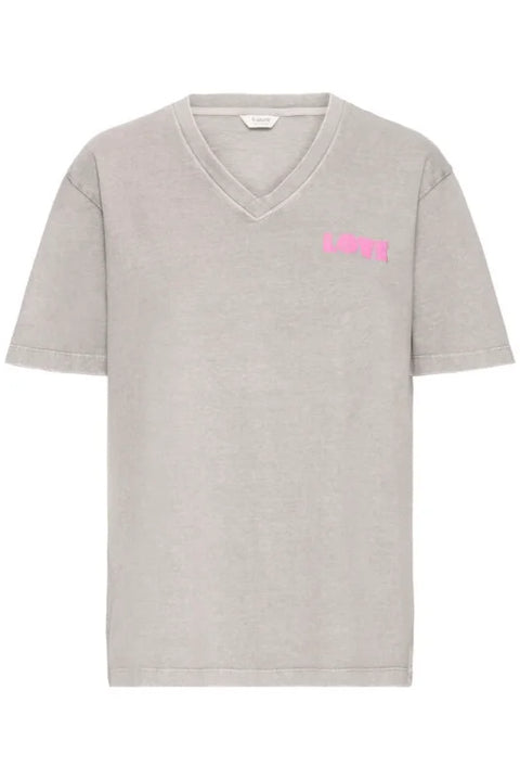 B Young Solko Tshirt 5 T-shirt In Gray Flannel