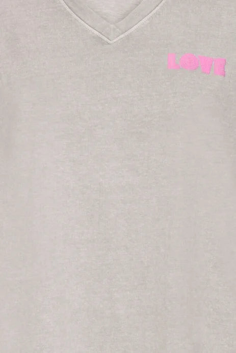 B Young Solko Tshirt 5 T-shirt In Gray Flannel