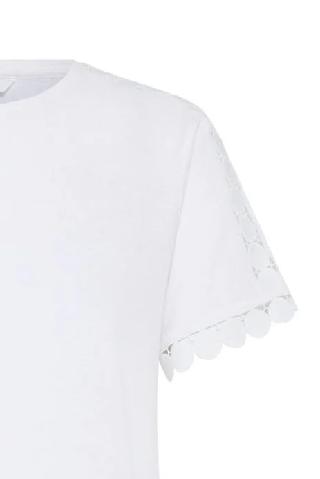 B Young Solta Tshirt In Marshmallow