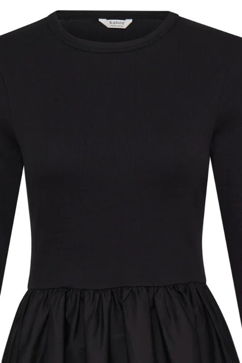 B Young Sunnia Oneck Dress In Meteorite