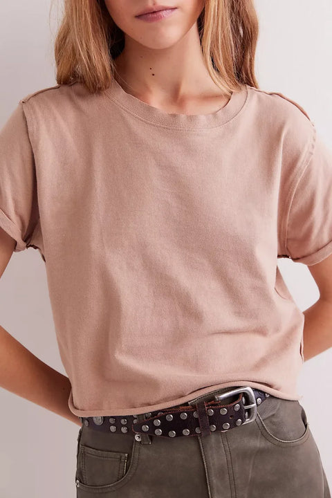 Free People The Perfect tee In Bunny