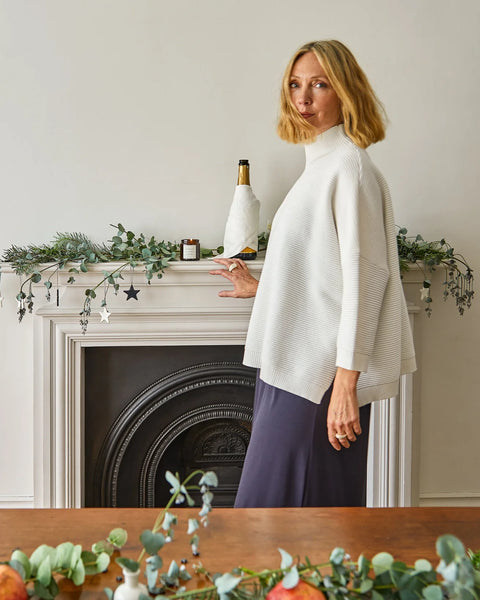 Chalk Vicki Jumper In Ivory