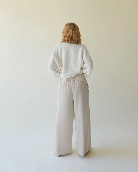 Chalk Vicki Jumper In Ivory