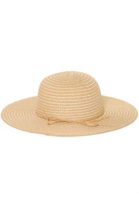 B Young Viesta Hat In Natural Medium Straw