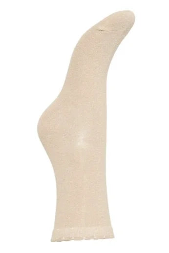 B Young Vilaine Socks In Chinchilla Mix