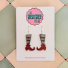 Heather Filby Witch Legs Earrings