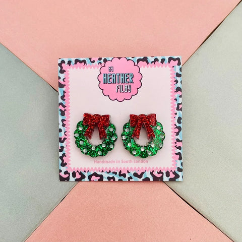 Heather Filby Wreath Stud