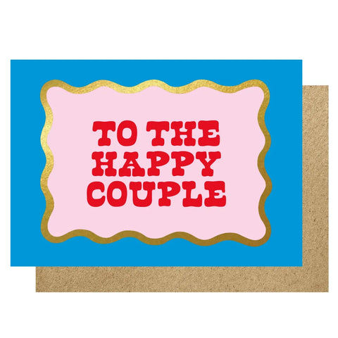 Lucky Ink WV 12 To The Happy Couple Card