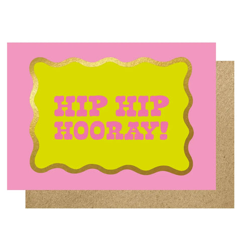 Lucky Ink WV 13 Hip Hip Hooray Card