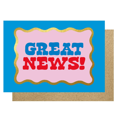 Lucky Ink WV 14 Great News Card