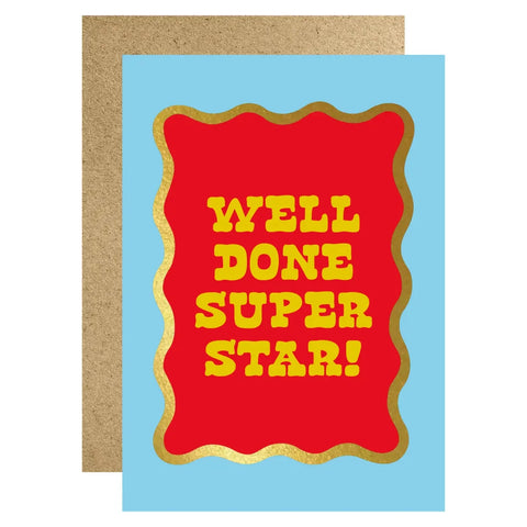 Lucky Ink WV 33 Well Done Super Star Card