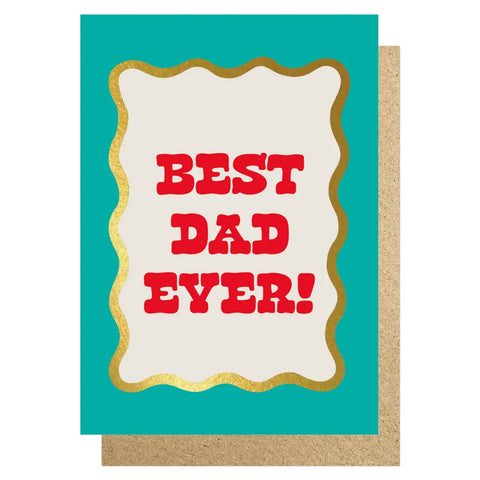 Lucky Ink WVFD 11 Best Dad Ever! Foil Card