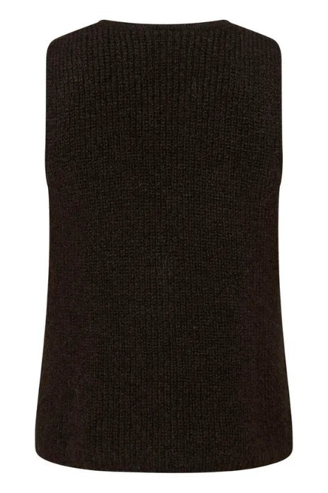 Saint Tropez Xenya Vest In Mulch