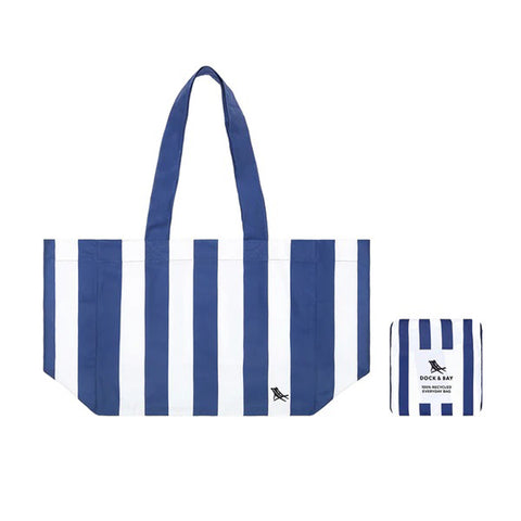 Dock & Bay Everyday Tote Bag Whitsunday Blue Medium (39x19cm)