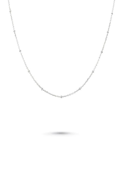 One & Eight 2261 Silver Satellite Chain