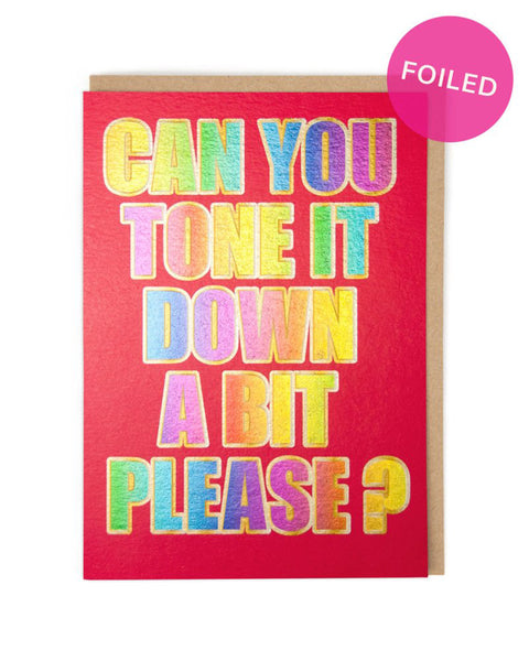 Cath Tate Cards HF2151 Tone It Down