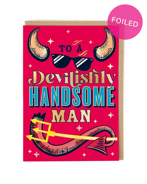 Cath Tate Cards HF2210 Devilishly Handsome
