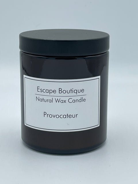 Provocateur  120ml Brown Pot Natural Vegetable Wax Candle in