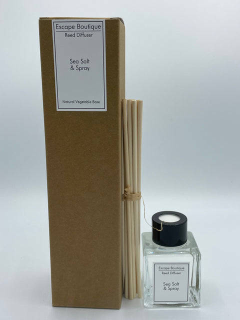 Sea Salt & Spray 50ML Reed Diffuser Clear Glass