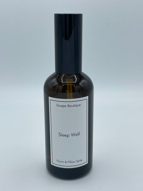 Sleepwell (Lavender and Bergamot) 100ML Brown Glass Room Spray