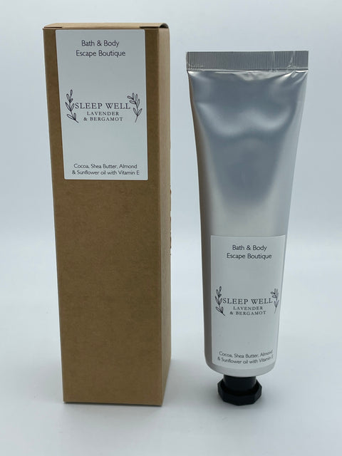 Sleepwell (Lavender and Bergamot) 100ml Handcream Tube