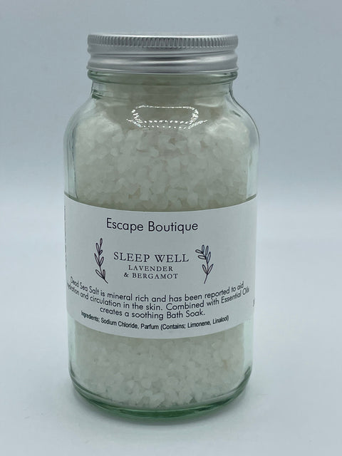 Sleepwell (Lavender and Bergamot)  300g Bath Salt