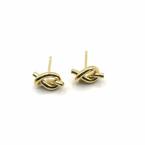 Sixton London Nker Nouveau Knot Earrings