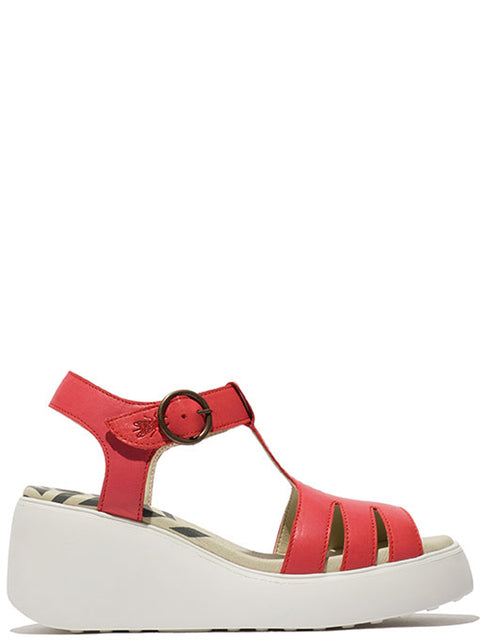 Fly London Duma955 In Raspberry
