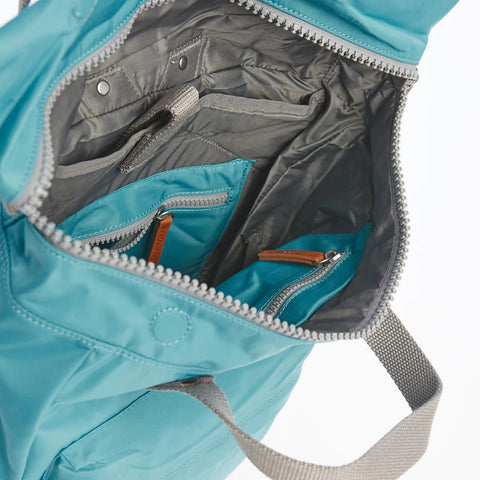 Roka London Canfield B Medium Petrol Recycled Nylon