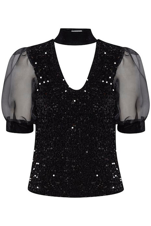 B Young Sulo Blouse In Black