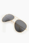 Tutti & Co Sg09 Organic Sunglasses In Gold