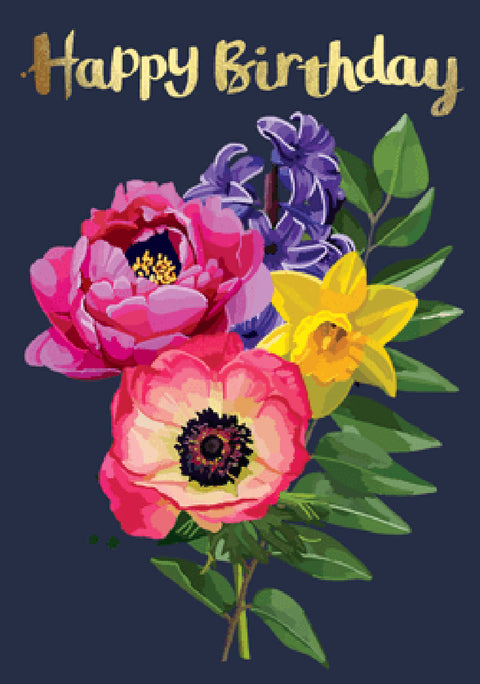 Sarah Kelleher Ff160 Happy Birthday Card