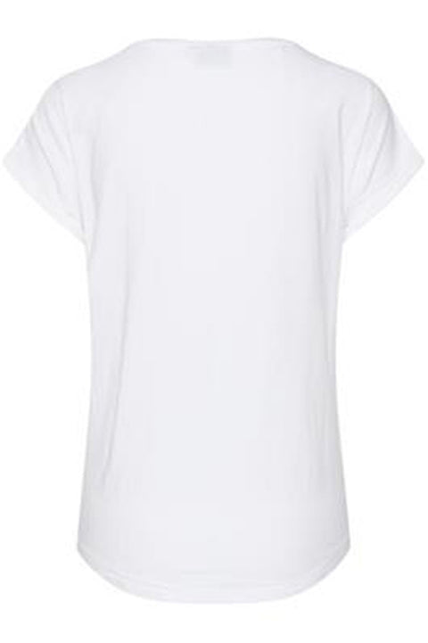 B Young 20804205 Pamila T- Shirt Jersey In Optical White