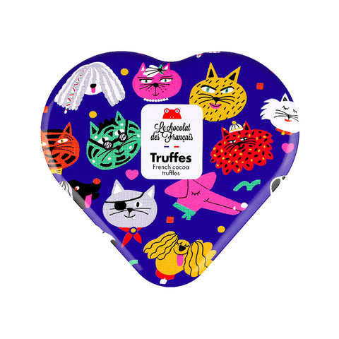 Le Chocolat Des Francais 300G French Cocoa Truffles Heart